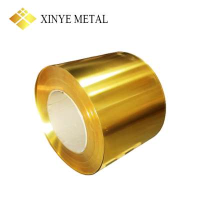 H70 C26000 C2600 Brass Strip Coil for Key-making