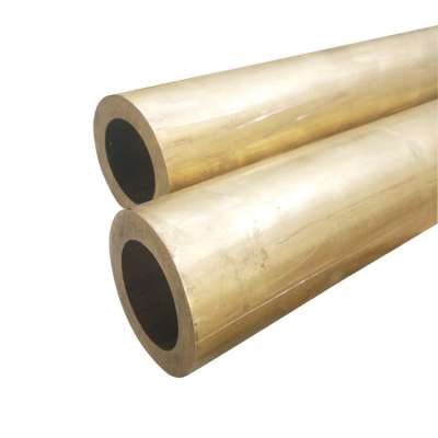 Large Diameter Flat Wall Brass Tube Pipe